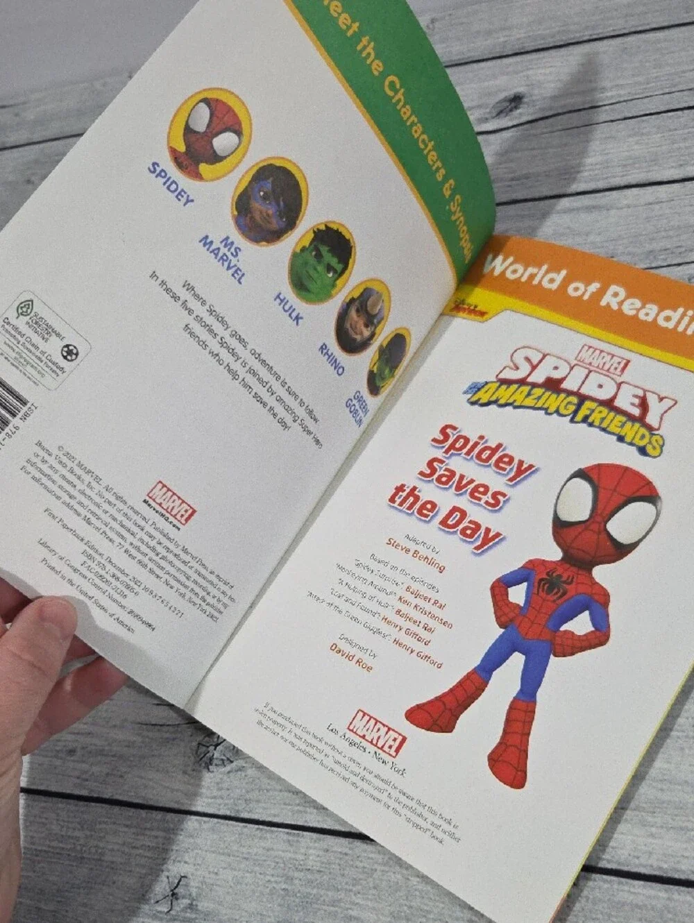 Marvel branded kids